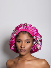 Load image into Gallery viewer, FUSHSIA GARDEN BONNET
