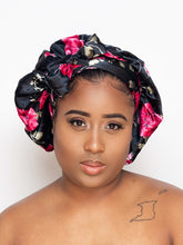 Load image into Gallery viewer, MIDNIGHT BLOSSOM BONNET
